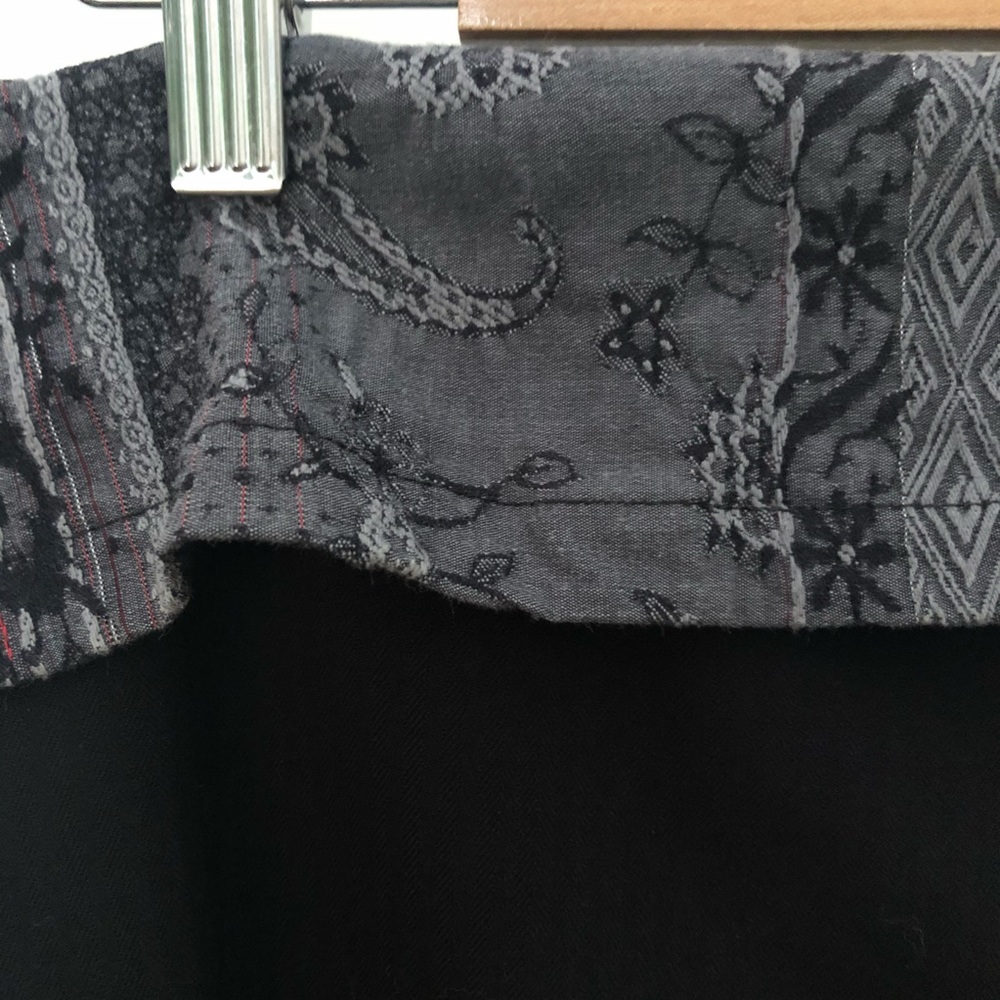 Manque Design Black Skirt A-line Pull-on, pull-off - Picture 4 of 11